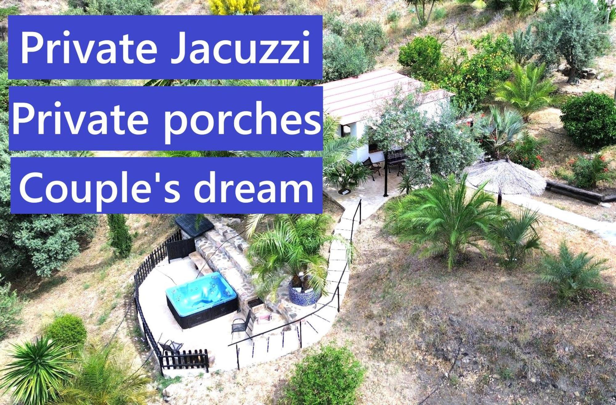 Private Detached Chalet With Own Jacuzzi Mi Dushi Tolox Bagian luar foto